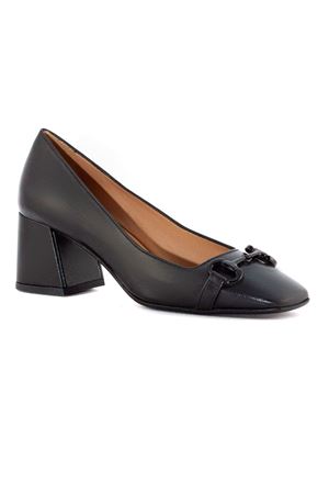 Black leather pumps MARA BINI | T236NERO